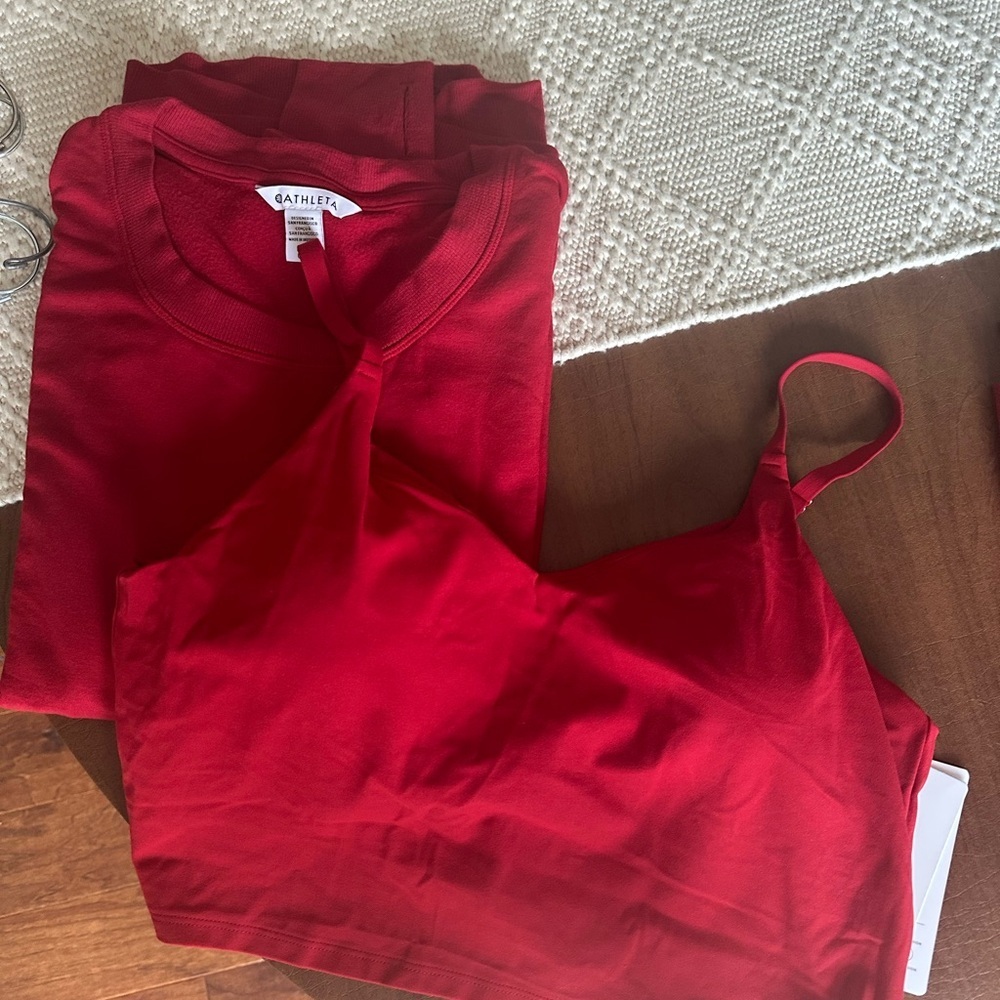 NWT ATHLETA Buttondown Shirt (Sz L) - Picture 7 of 8